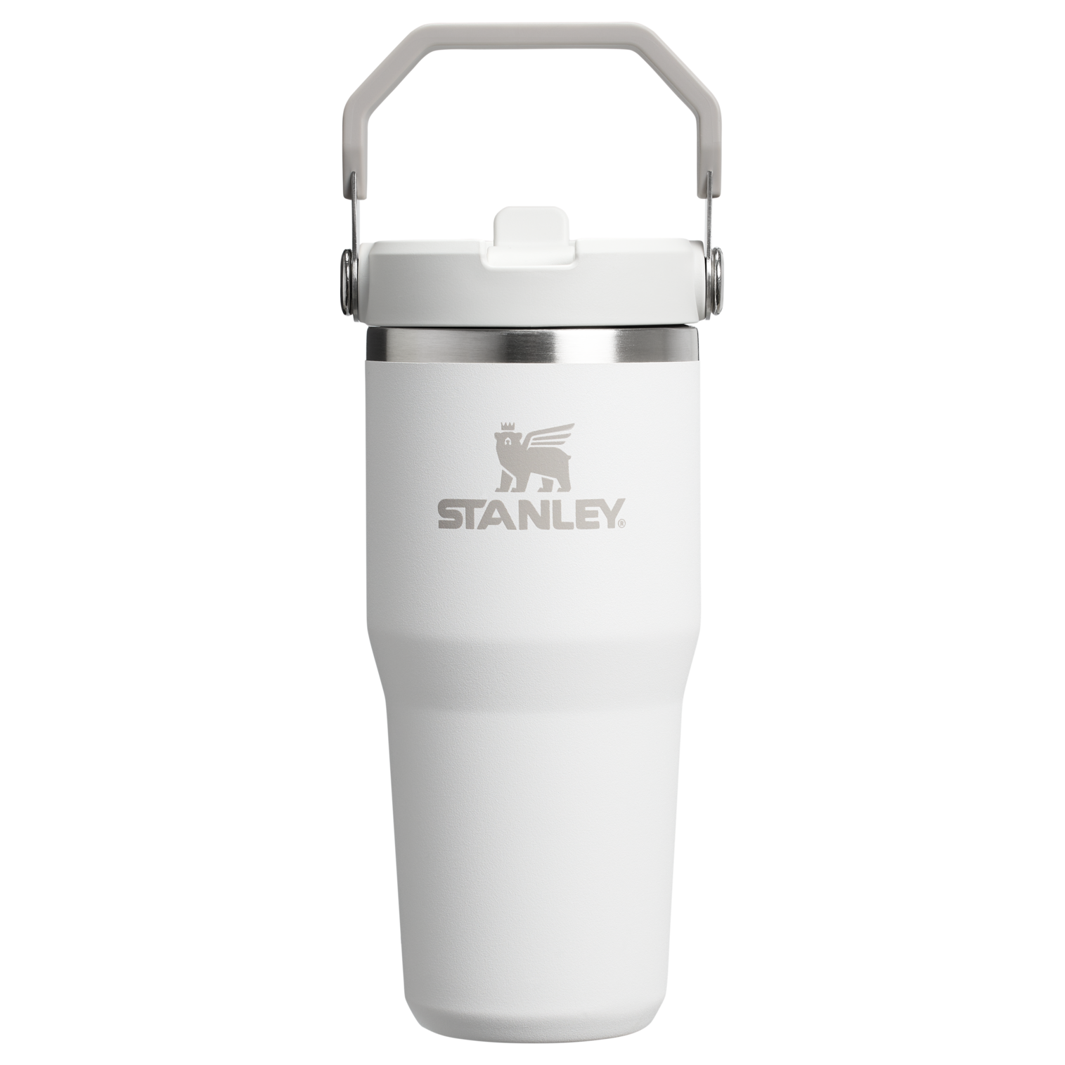 The IceFlow Flip Straw Tumbler | 14 OZ Frost