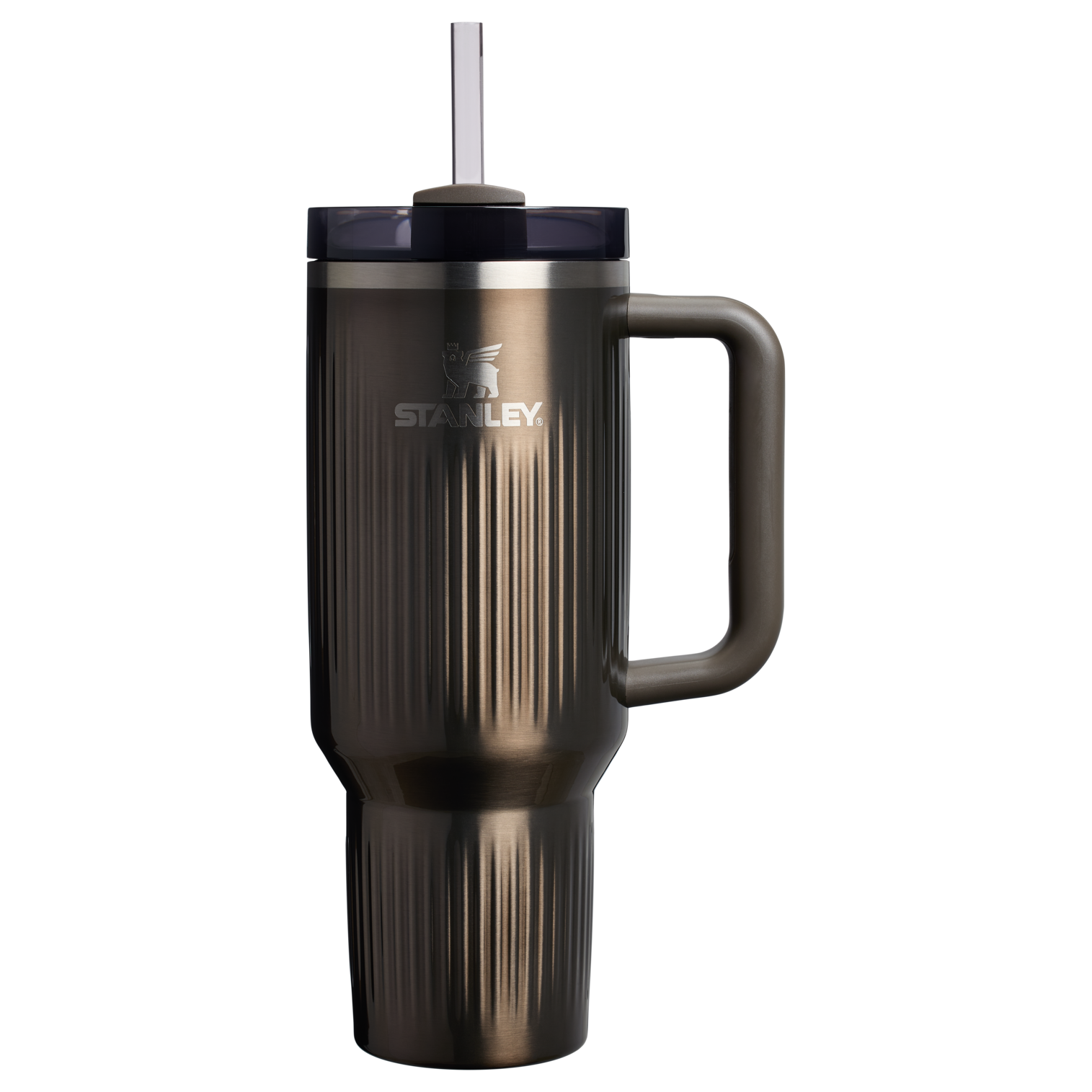 Stanley The Quencher H2.0 Fluted Tumbler | 40 OZ Gunmetal Shine