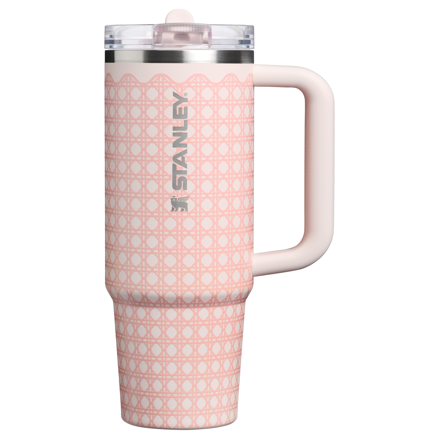 Stanley The Quencher ProTour Flip Straw Tumbler | 30 OZ Rose Quartz Rattan