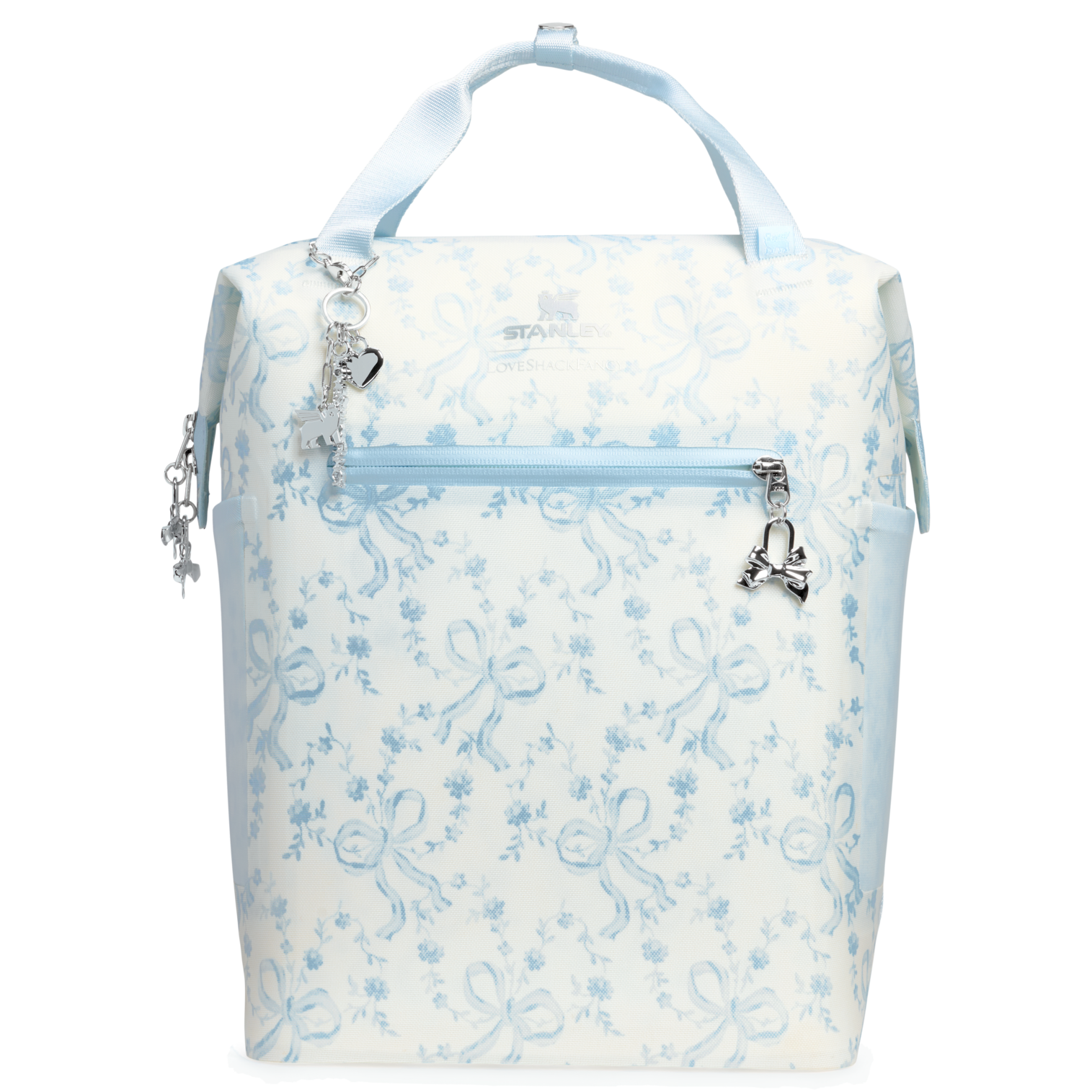Stanley Stanley 1913 x LoveShackFancy Holiday All Day Madeleine Mini Cooler Backpack Coquette Bow Winter Ice