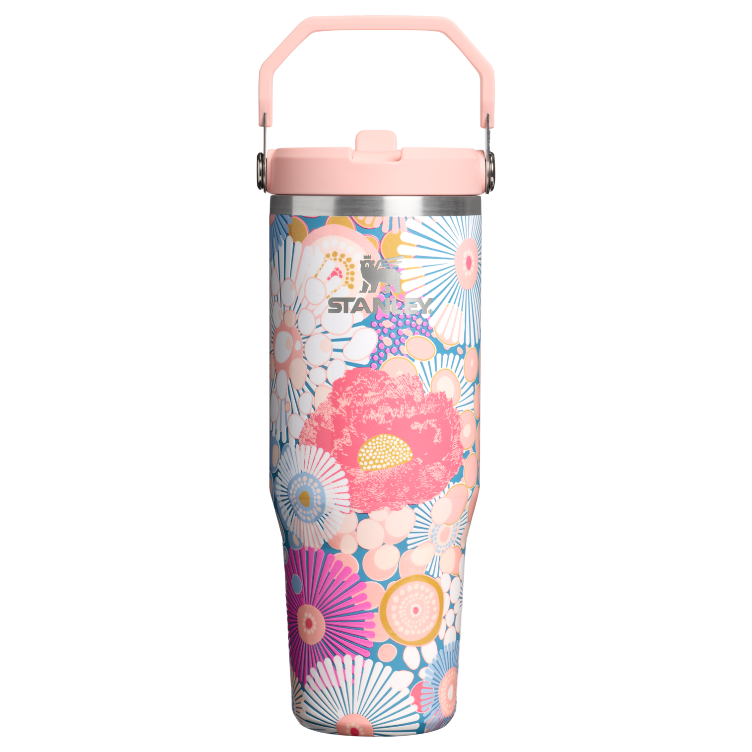 Stanley The IceFlow Flip Straw Tumbler | 30 OZ Sorbet Wildflower