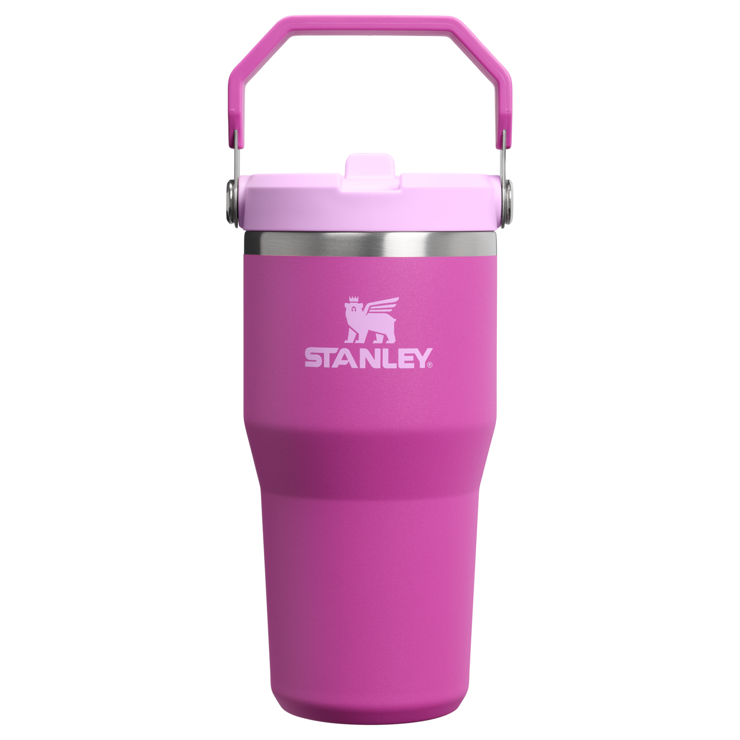 The IceFlow Flip Straw Tumbler | 20 OZ Dark Blossom