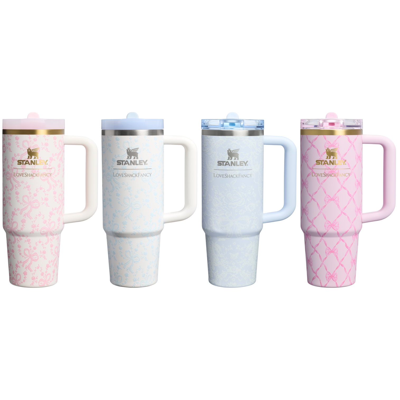 Stanley Stanley 1913 x LoveShackFancy Holiday The Quencher ProTour Set 4-pack Multi