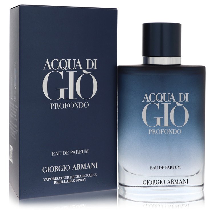 Giorgio Armani Acqua Di Gio Profondo Cologne By Giorgio Armani Eau De Parfum Spray Refillable