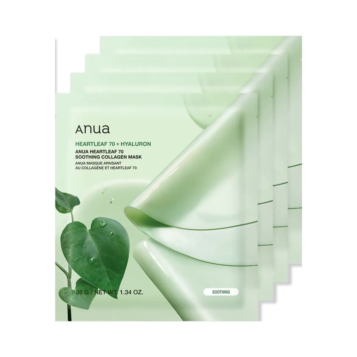 ANUA Heartleaf 70 Soothing Collagen Mask
