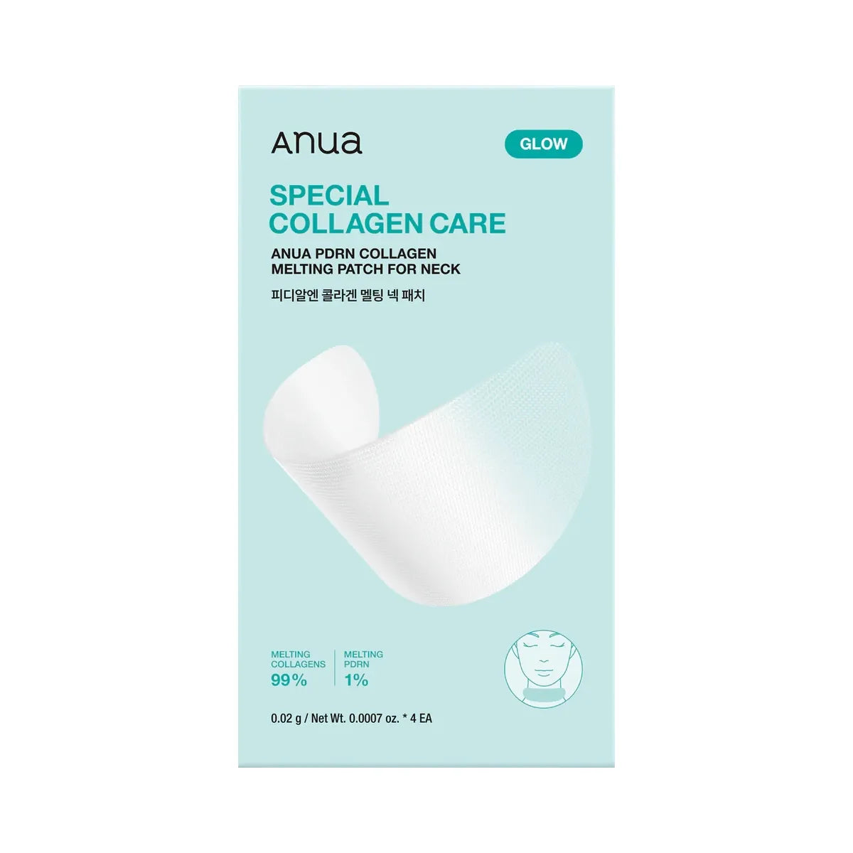 ANUA PDRN Collagen Melting Patch For Neck