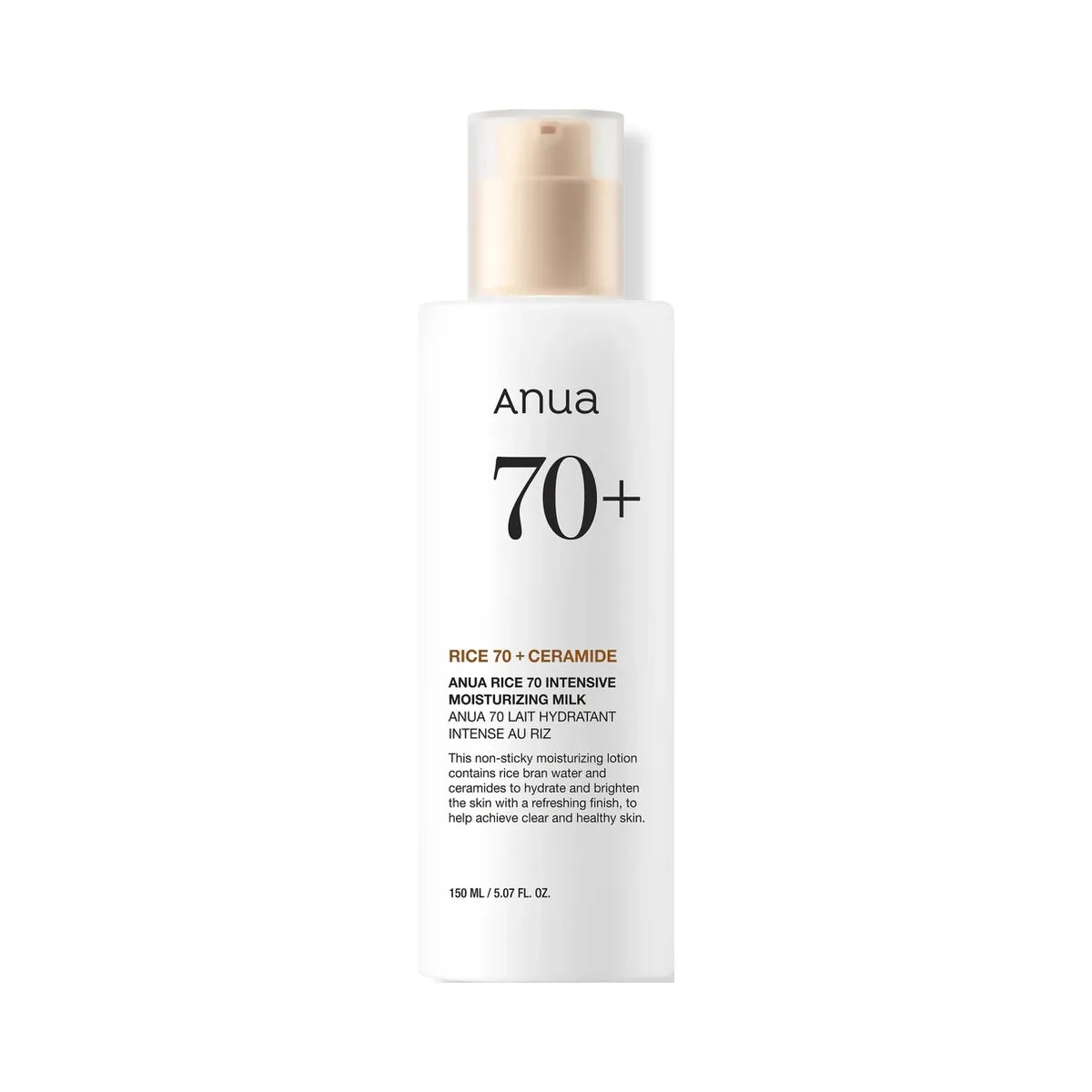 ANUA Rice 70 Intensive Moisturizing Milk