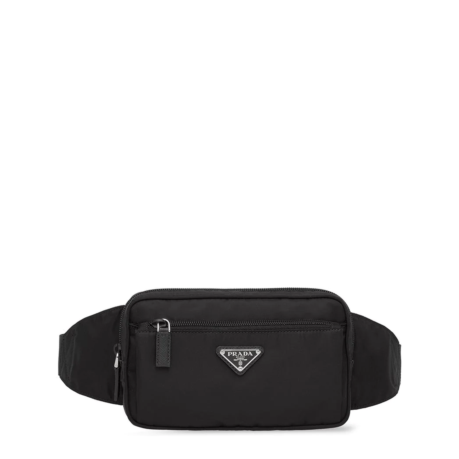 Re-Nylon Leather Belt Bag
