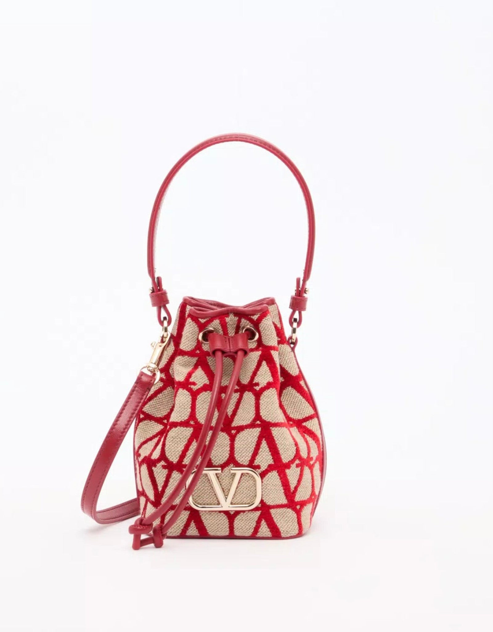 Valentino Mini Vlogo Signature Bucket Bag