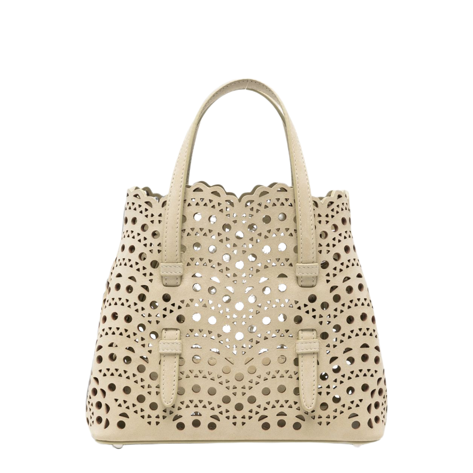 Mina 20 Nubuck Crossbody - Almond Green