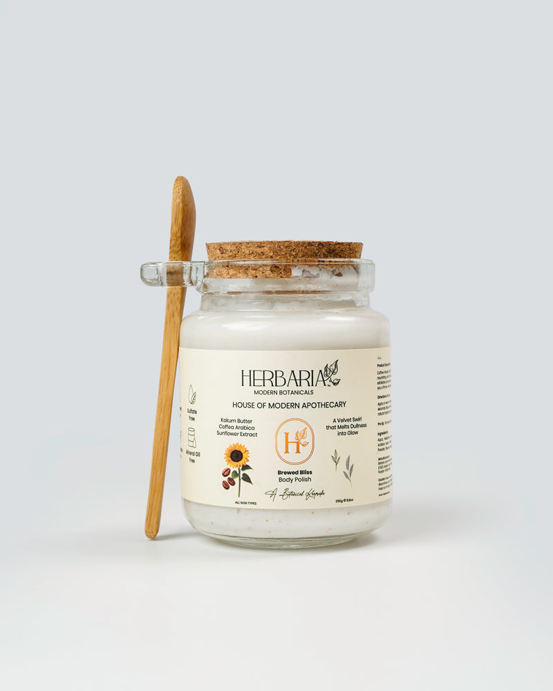 Herbaria - Modern Botanicals Brewed Bliss Body Polish 250gm