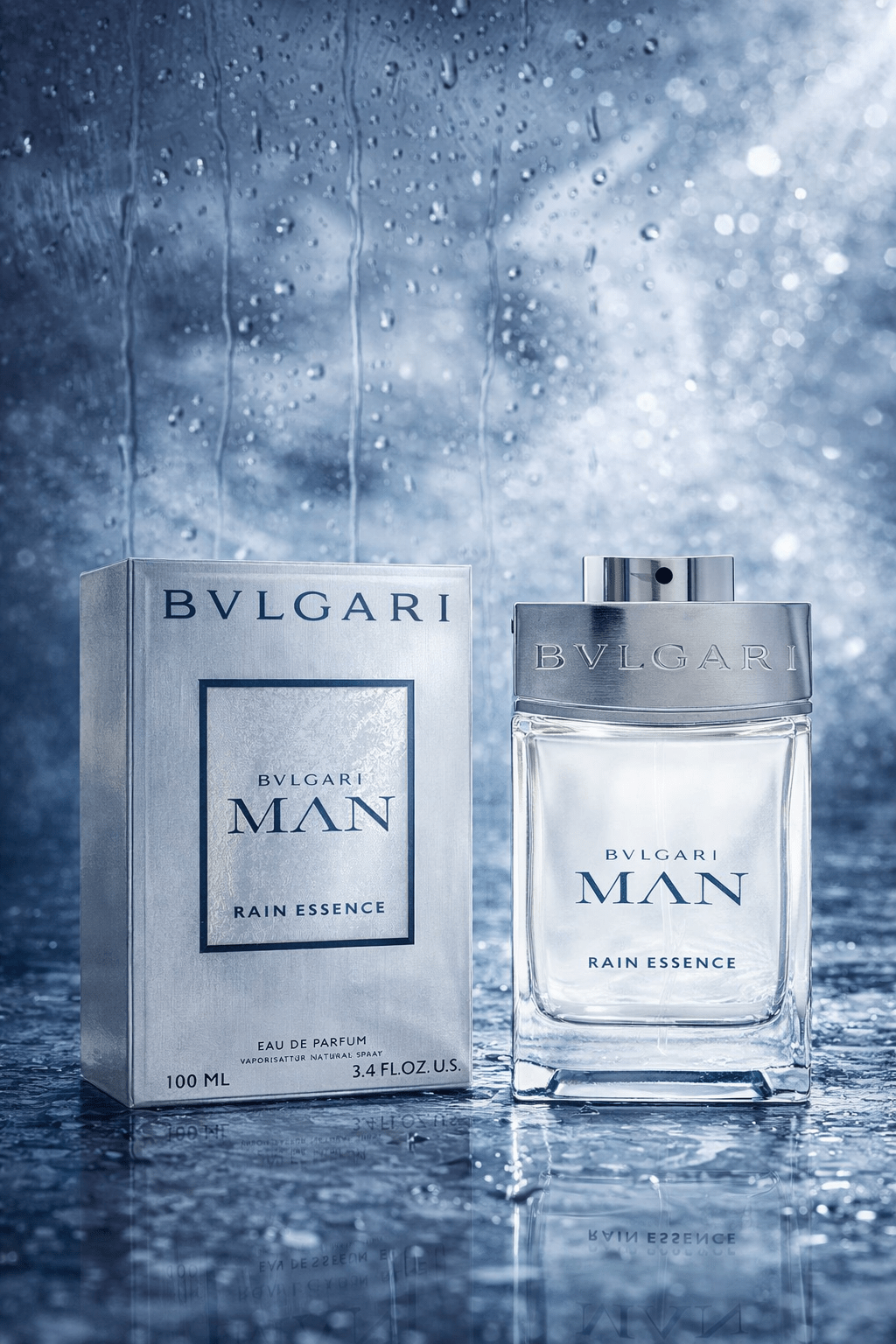 Bvlgari Man Rain Essence Cologne By Bvlgari Eau De Parfum Spray