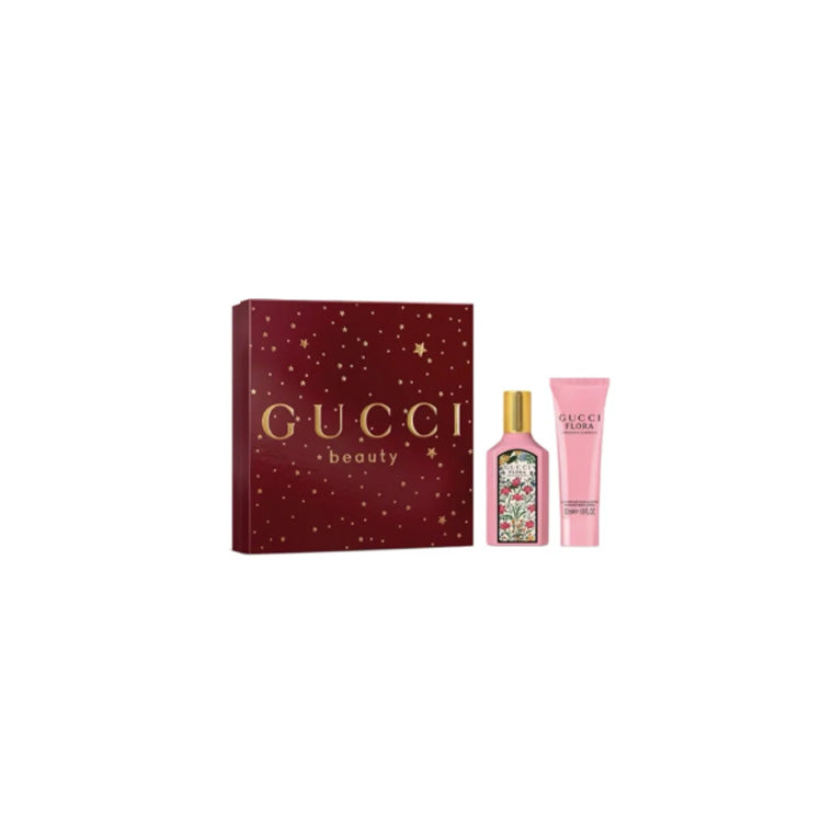 Gucci Dreamy Gardenia Perfume Body Lotion Gift Set Floral Scent Eau De Parfum Edp