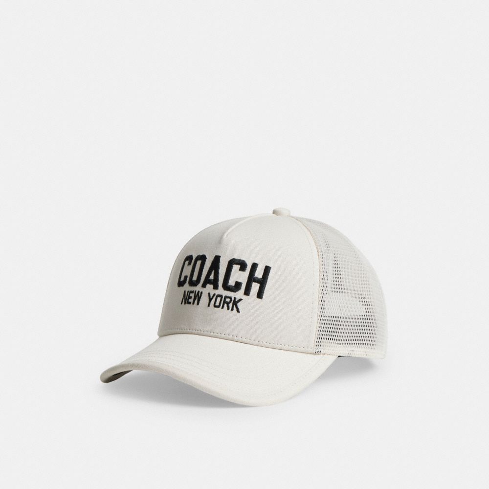 Coach Trucker Hat Chalk