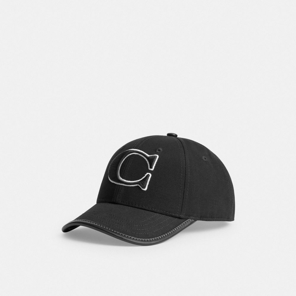 Coach Baseball Hat Black