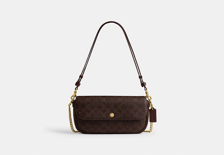 Brook Flap Chain Bag In Signature Canvas