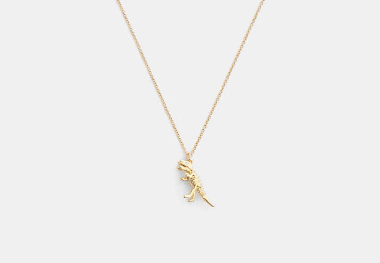 Skeletal Rexy Pendant Necklace