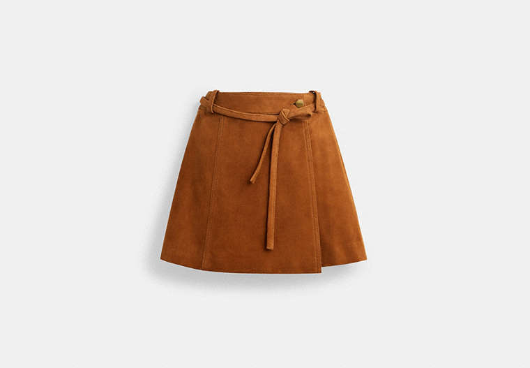 Suede Skirt