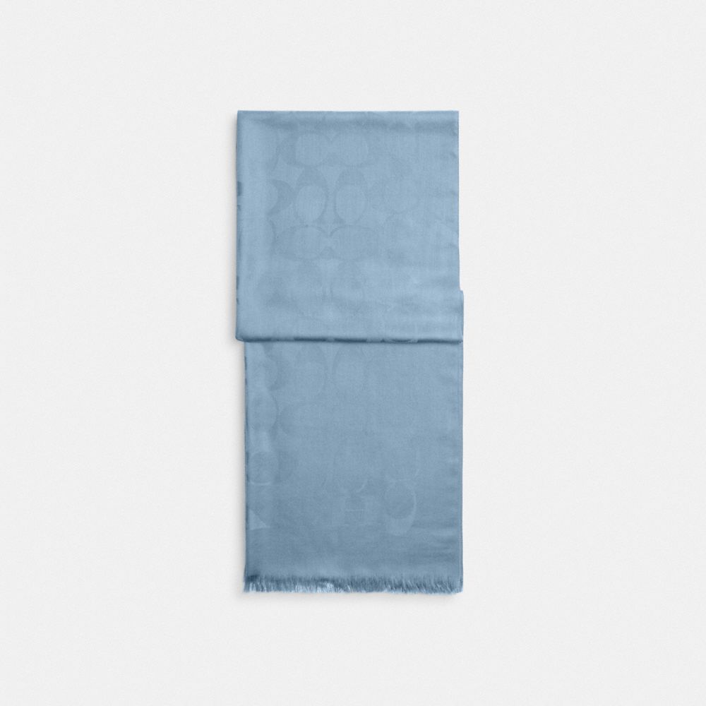 Coach Signature Wrap Bluebell