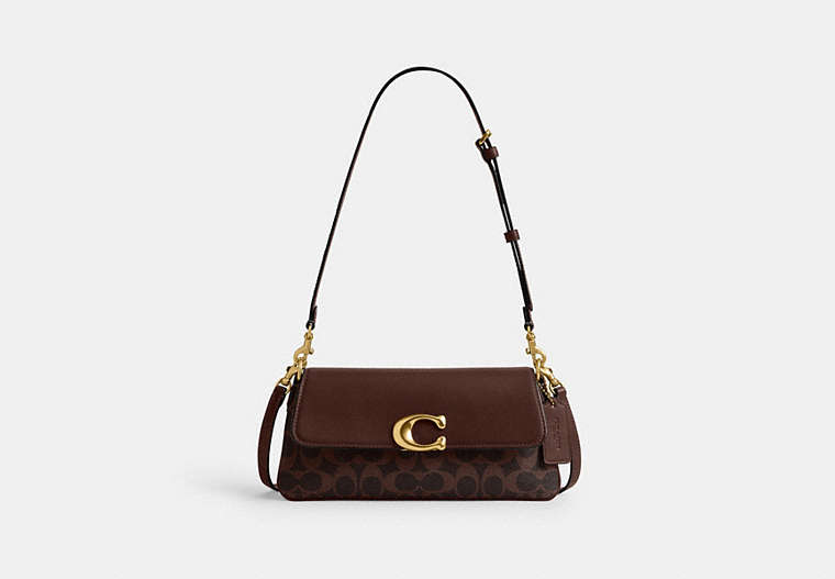 Jet Shoulder Bag In Signature Canvas