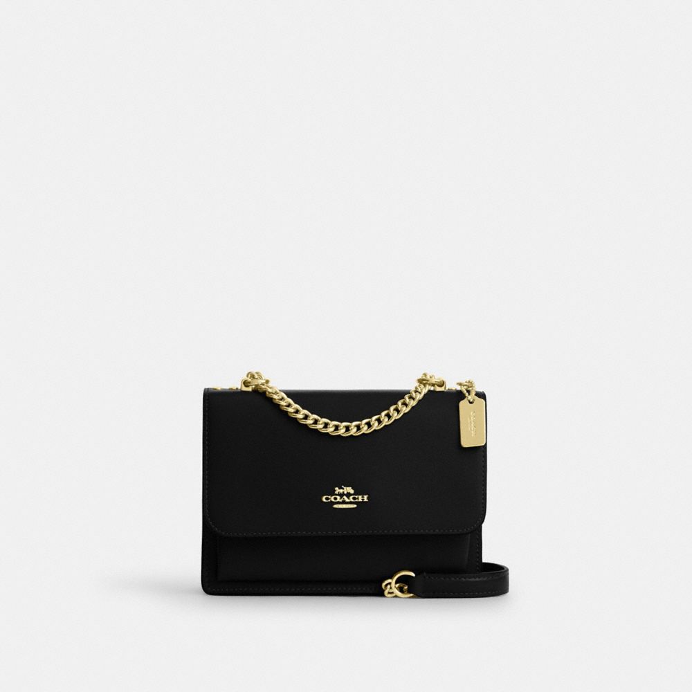 Coach Mini Klare Crossbody Bag Gold Black