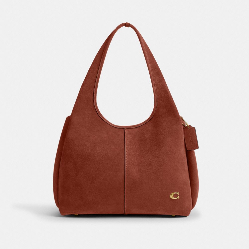 Coach Lana Shoulder Bag Brass Clay