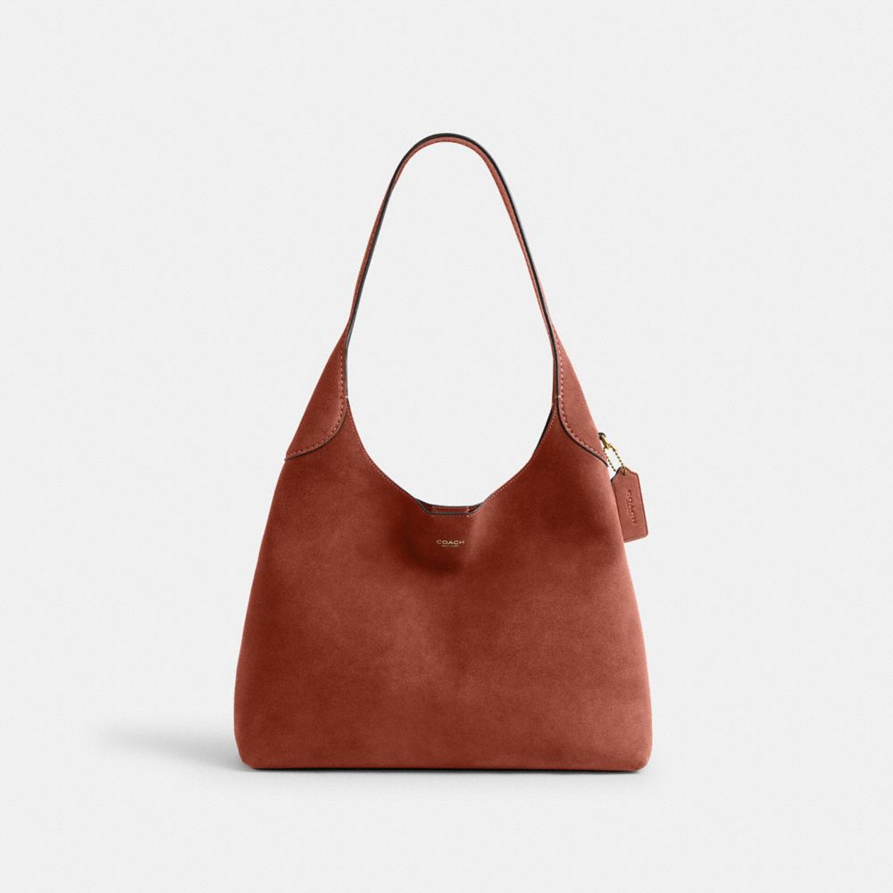 Coach Brooklyn Shoulder Bag 34 Brass Clay
