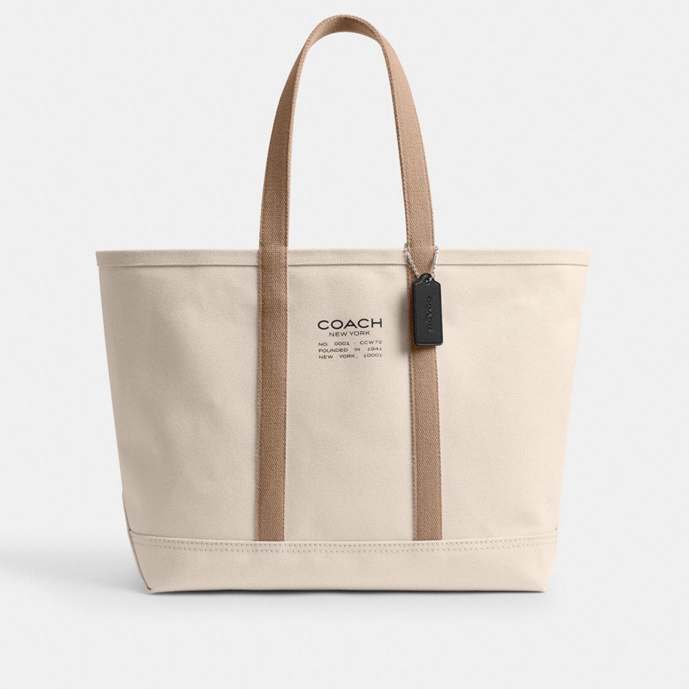 Coach Utility Tote Natural