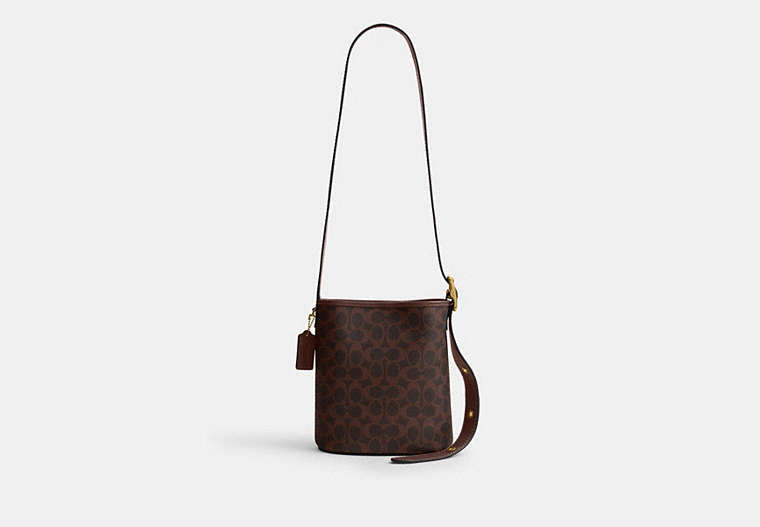 Bleecker Bucket Bag 21 In Signature Canvas