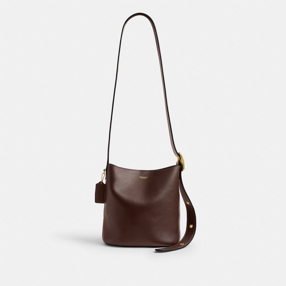 Coach Bleecker Bucket Bag 21 Brass Maple