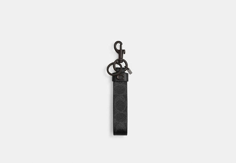 Loop Bag Charm In Signature Canvas