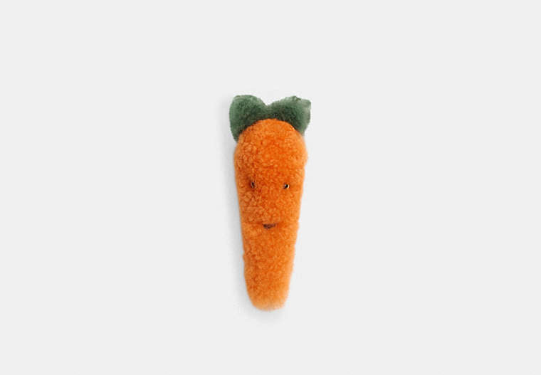 Carroty Shoe Charm In Shearling