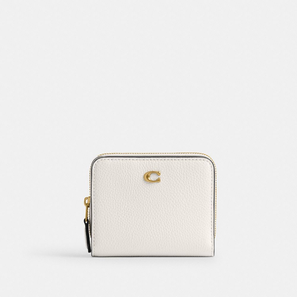 Coach Essential Billfold Wallet Brass Chalk