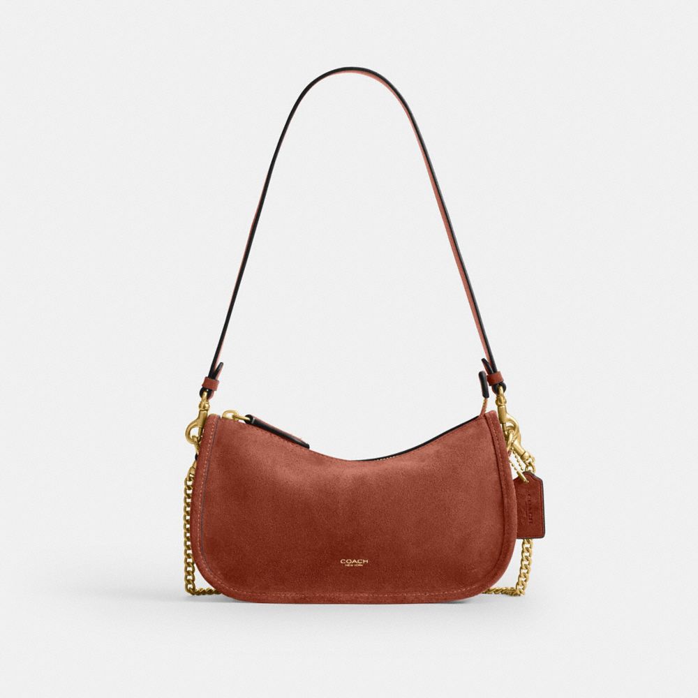 Coach Waverly Bag Brass Clay