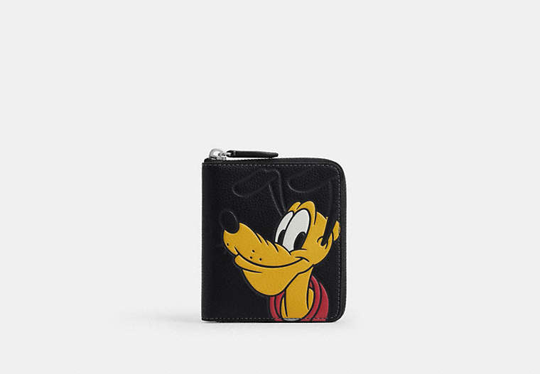 Disney X Coach Zip Around Coin Wallet With Pluto