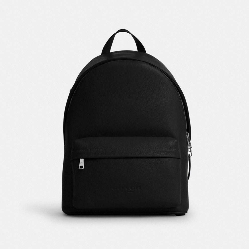 Coach Taylor Backpack Silver Black