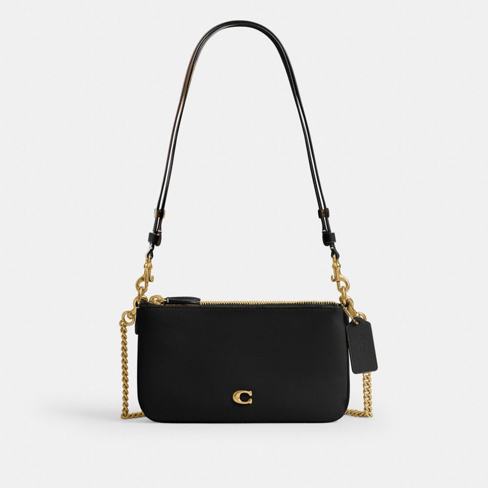 Coach Audrey Crossbody Bag Brass Black