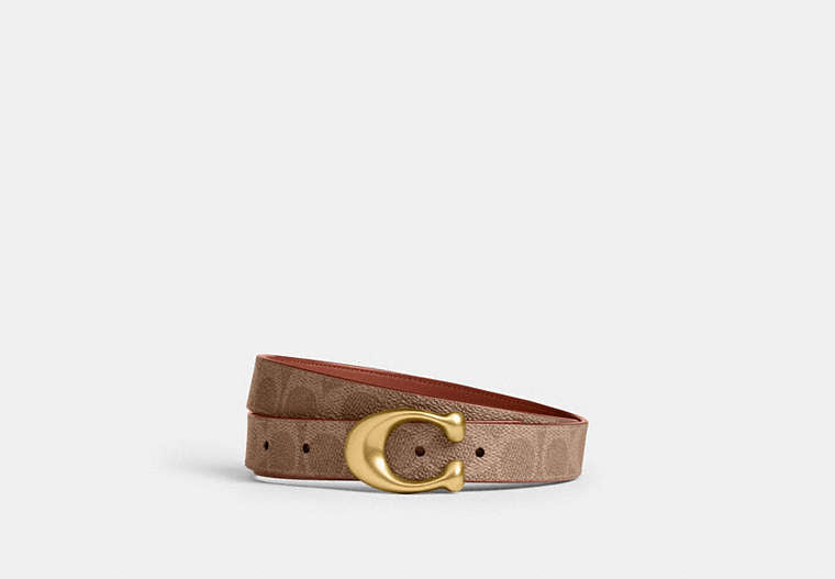 Sculpted C Buckle Reversible Belt, 25 Mm