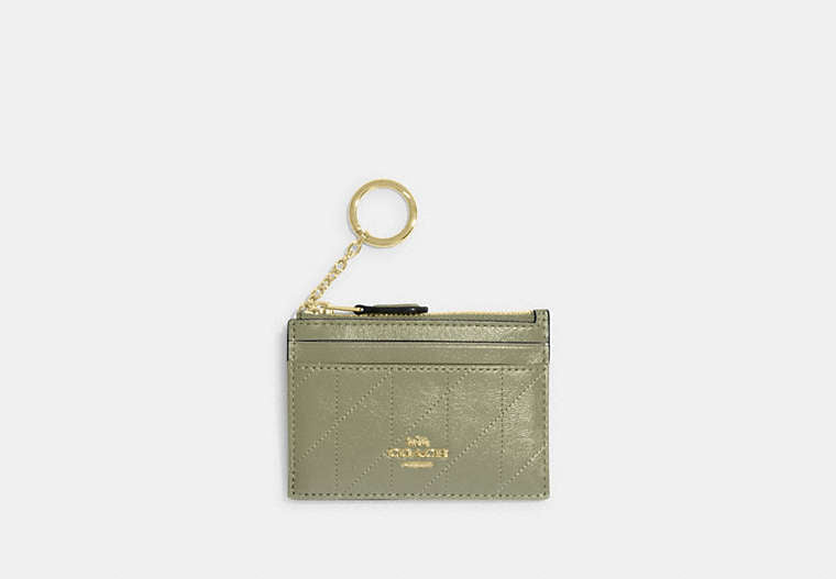 Mini Skinny Id Case With Quilting
