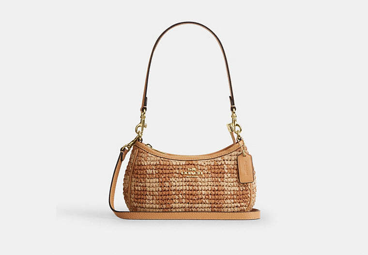 Teri Mini Crossbody Bag With Gingham Print