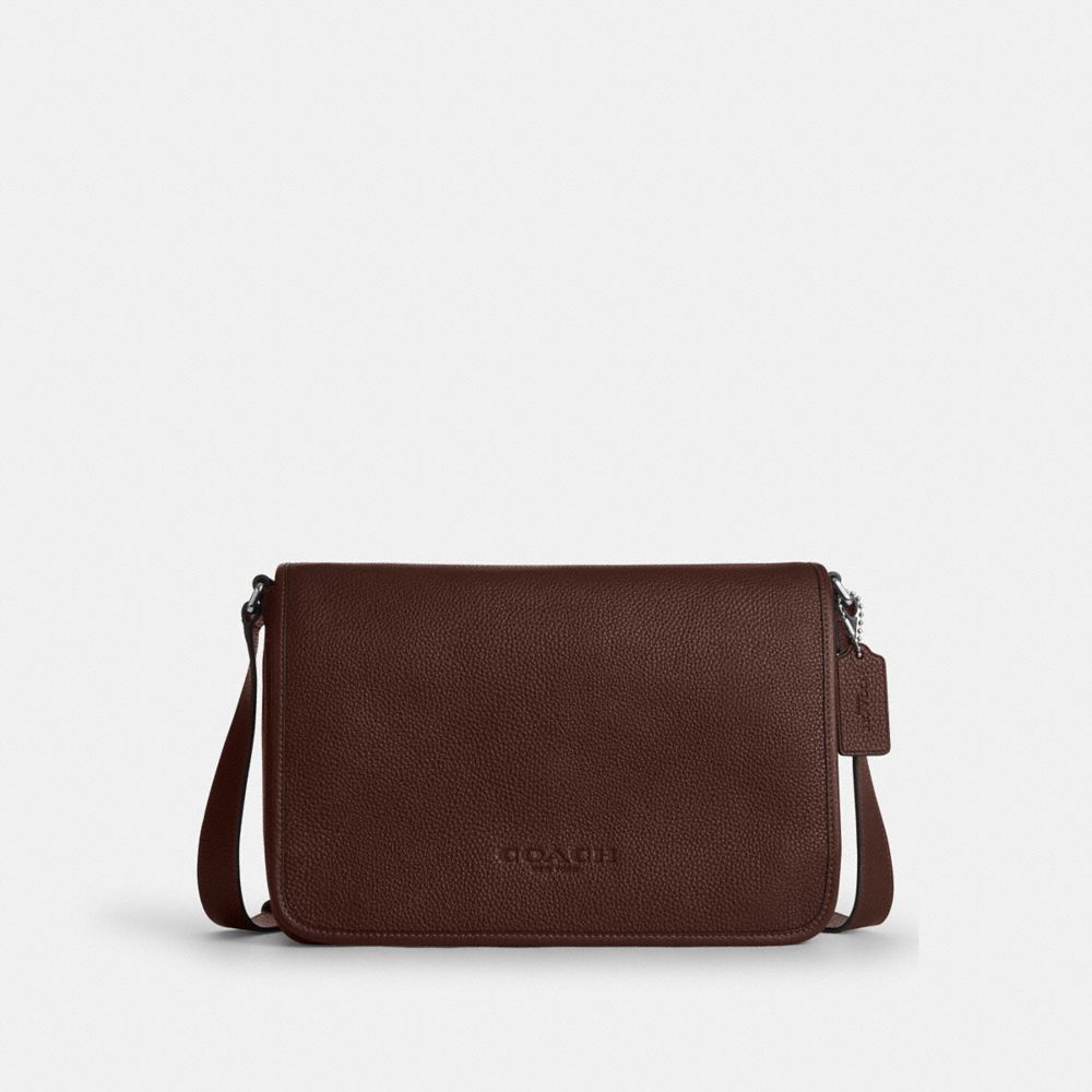 Coach Colby Messenger Bag 32 Silver Maple