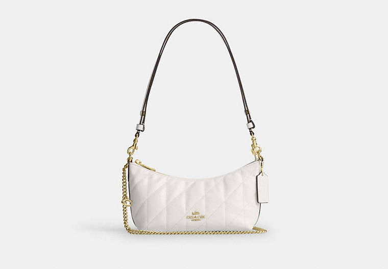 Caitlin Shoulder Bag With Quilting And Charm