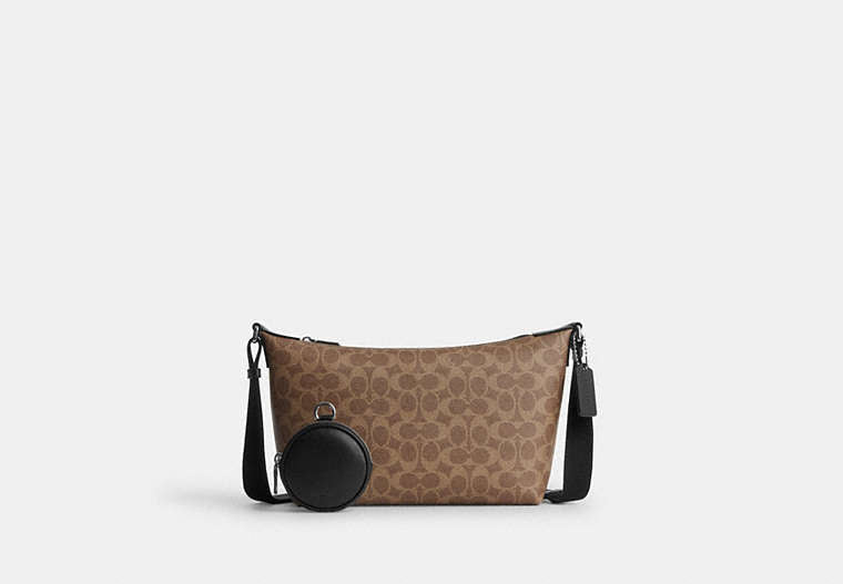 Small Finn Crossbody Bag With Pouch In Signature Canvas