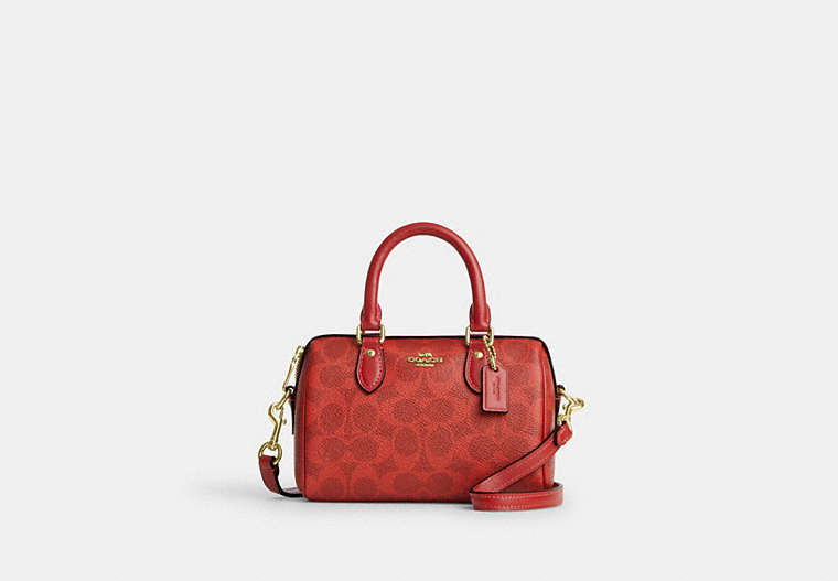 Mini Rowan Crossbody Bag In Signature Canvas