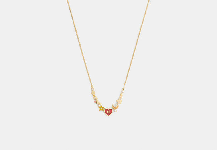 Celestial Stars And Hearts Necklace