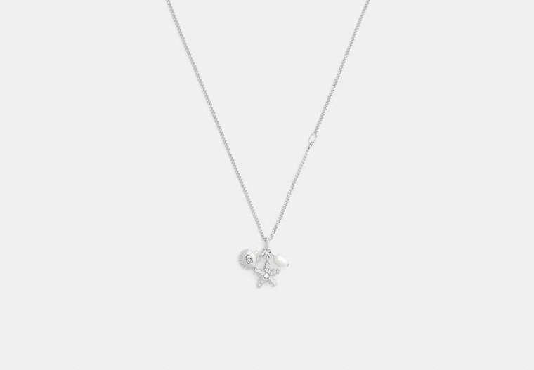 Pearl And Seashell Pendant Necklace