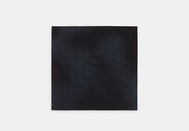Textured Signature Print Bandana