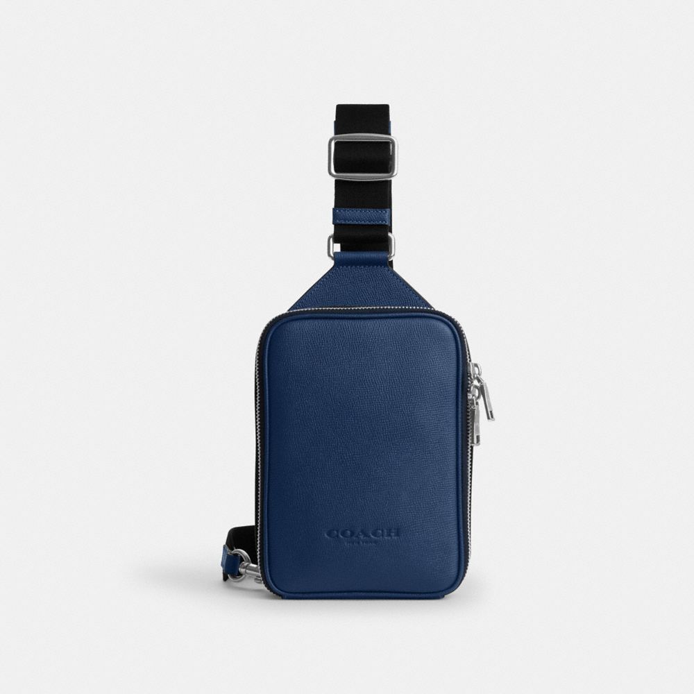 Coach Ray Pack Silver Deep Blue