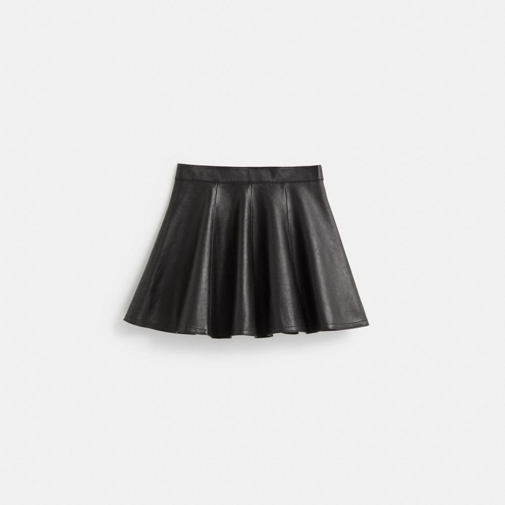 Restored Leather Cheerleader Skirt