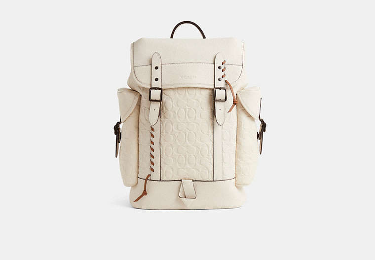 Reloved Hitch Backpack In Signature Leather